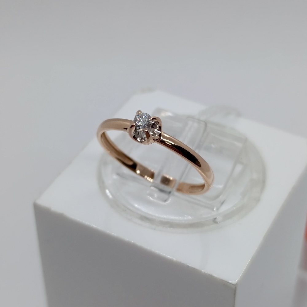 КОЛЬЦО БРИЛЛИАНТ Au 585