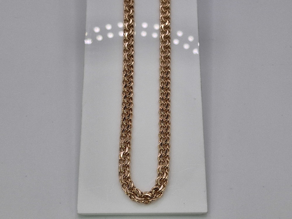 ЦЕПЬ ПУСТОТЕЛАЯ Бисмарк (Au 585)