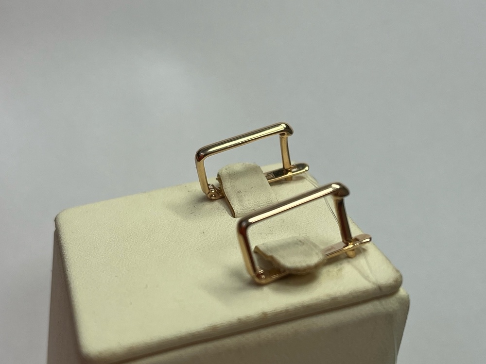 СЕРЬГИ БЕЗ КАМНЯ (Au 585)