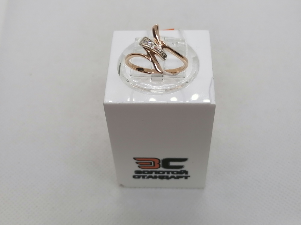 КОЛКМИ585 КОЛЬЦО С КАМНЯМИ (Au 585)