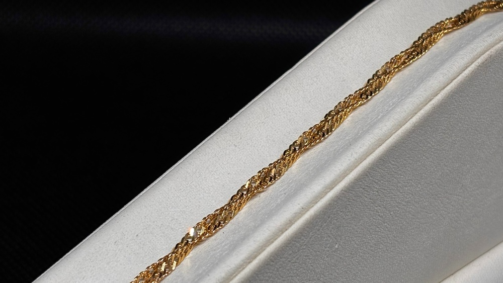 ЦЛСИ585 ЦЕПЬ ПОЛНОВЕСНАЯ Сингапур (Au 585)