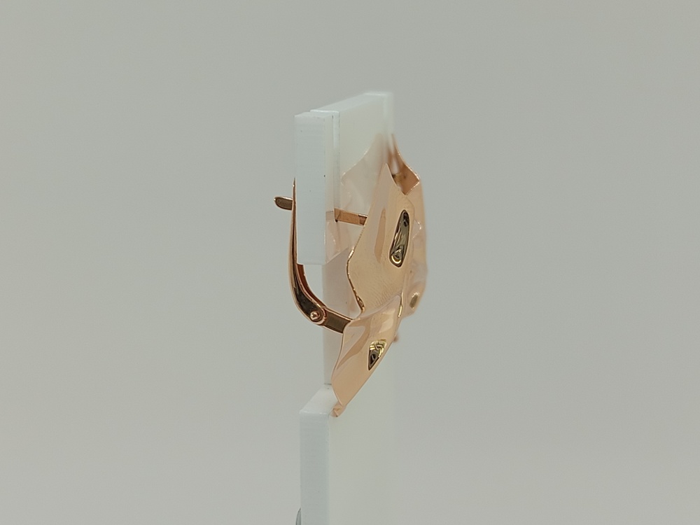 СЕРЬГИ БЕЗ КАМНЯ (Au 585)