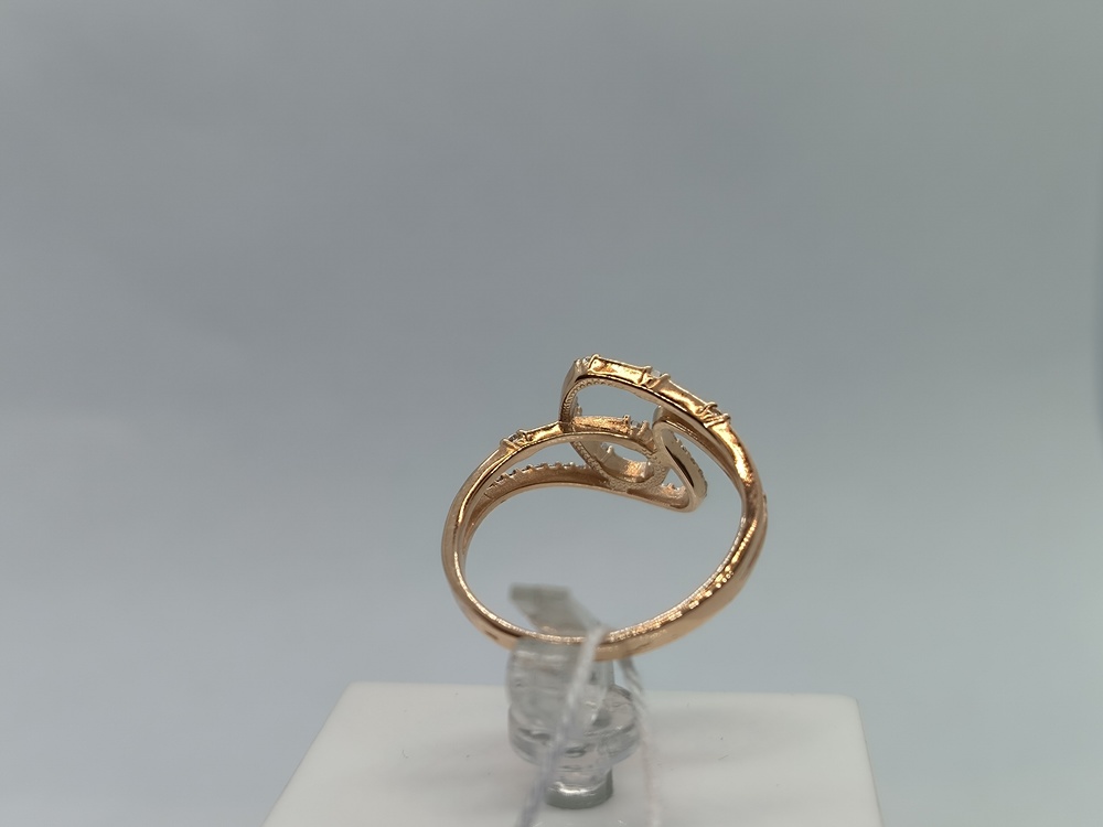 КОЛКМИ585 КОЛЬЦО С КАМНЯМИ (Au 585)