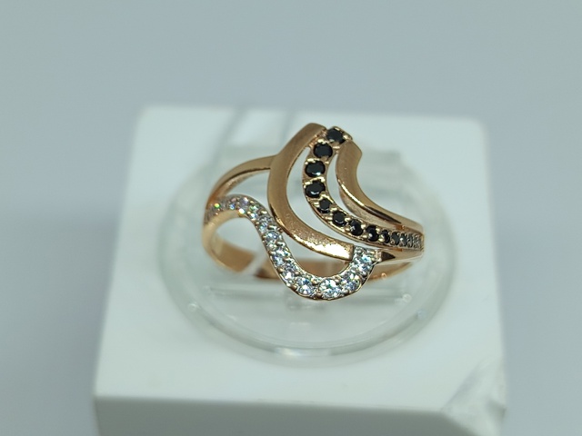 КОЛКМИ585 КОЛЬЦО С КАМНЯМИ (Au 585)