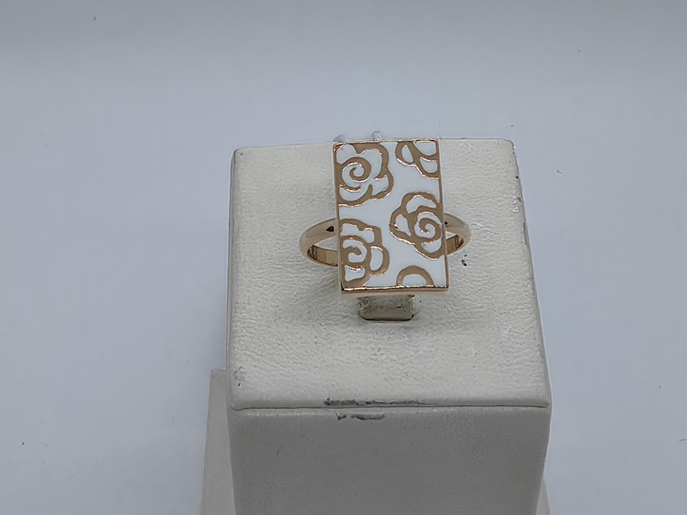 КОЛКМИ585 КОЛЬЦО С КАМНЯМИ (Au 585)