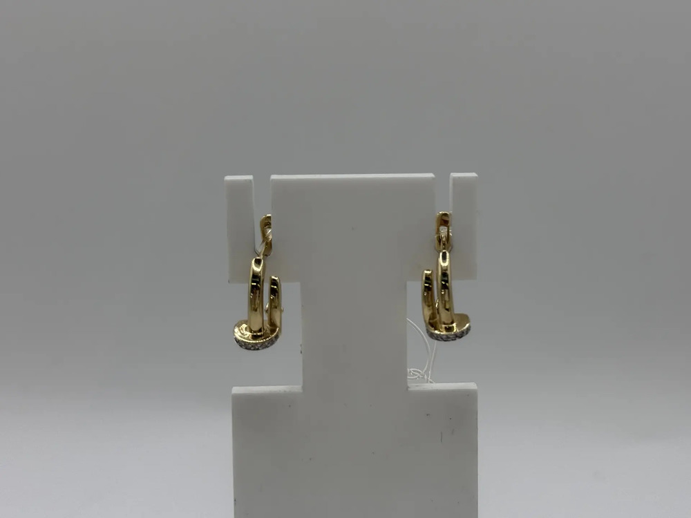 СЕРЬГИ С КАМНЯМИ (Au 585)