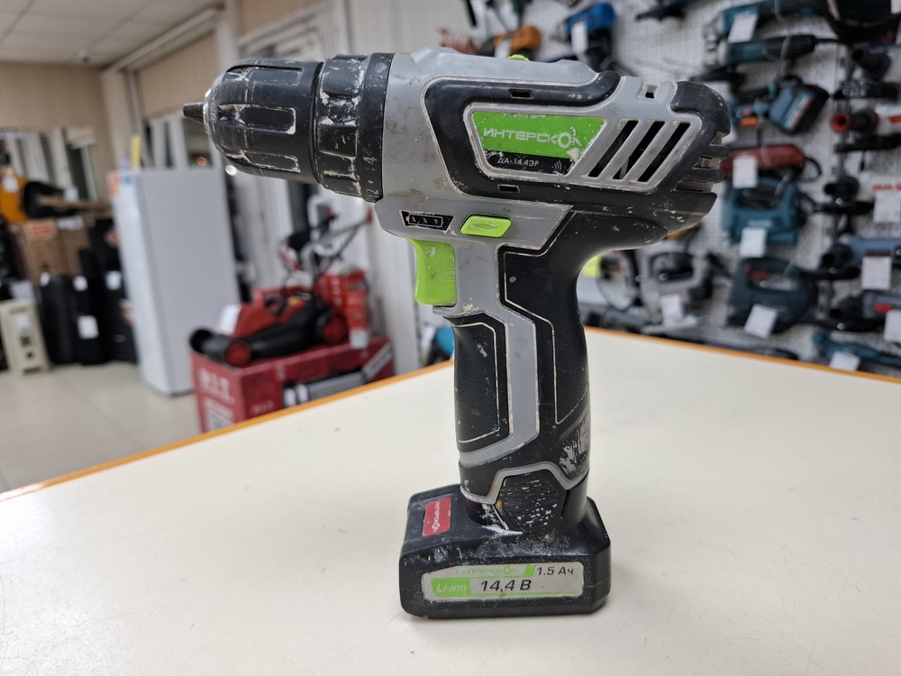 Шуруповерт Интерскол ДА-14.4ЭР