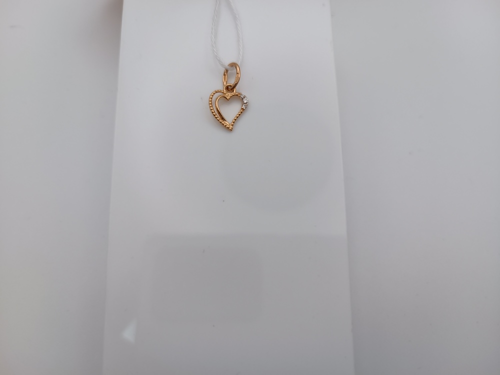 ПОДКМИ585 ПОДВЕСКА С КАМНЯМИ (Au 585)