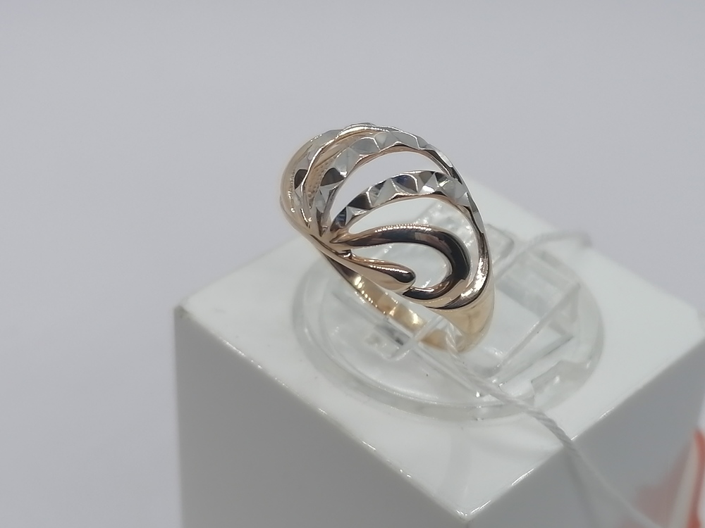 КОЛБКМ585 КОЛЬЦО БЕЗ КАМНЯ (Au 585)