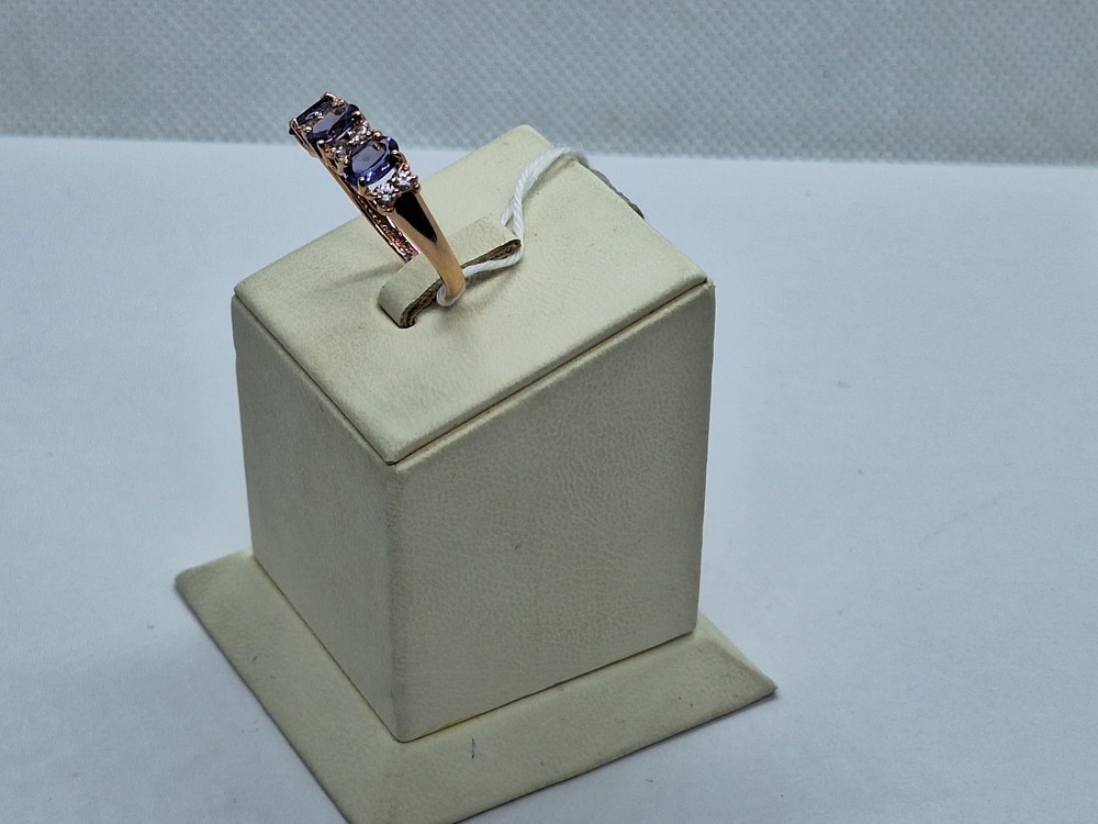 КОЛКМИ585 КОЛЬЦО С КАМНЯМИ (Au 585)