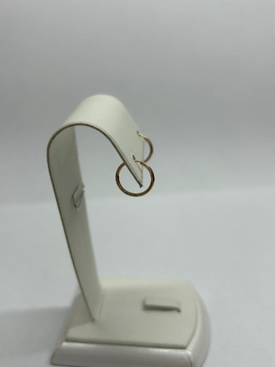 СЕРЬГИ КОНГО без камня (Au 585)