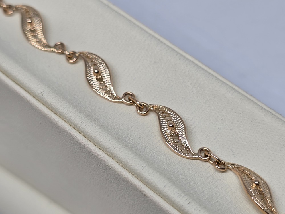 БРАСЛЕТ ПОЛНОВЕСНЫЙ Фантазия Au 585