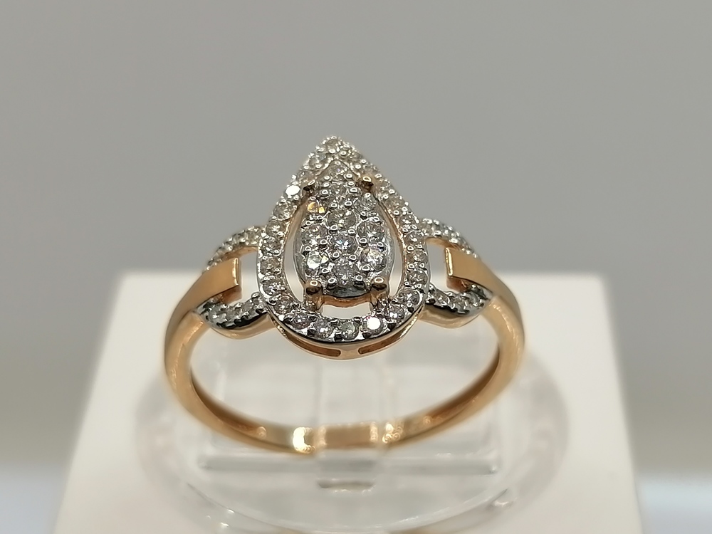 КОЛЬЦО БРИЛЛИАНТ (Au 585)