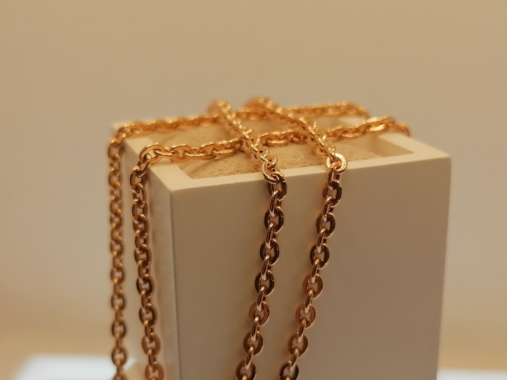 ЦЕПЬ ПУСТОТЕЛАЯ Якорное (Au 585)