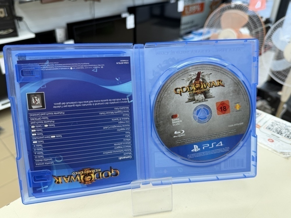 Игра Playstation 4 God of War Remastered