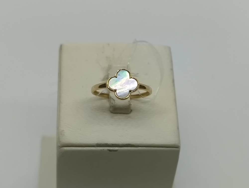 КОЛЬЦО ПЕРЛАМУТР (Au 585)