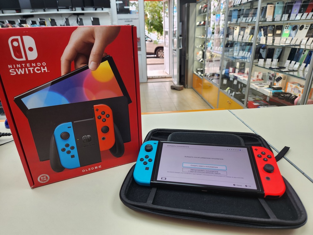 Игровая приставка Nintendo Switch Oled