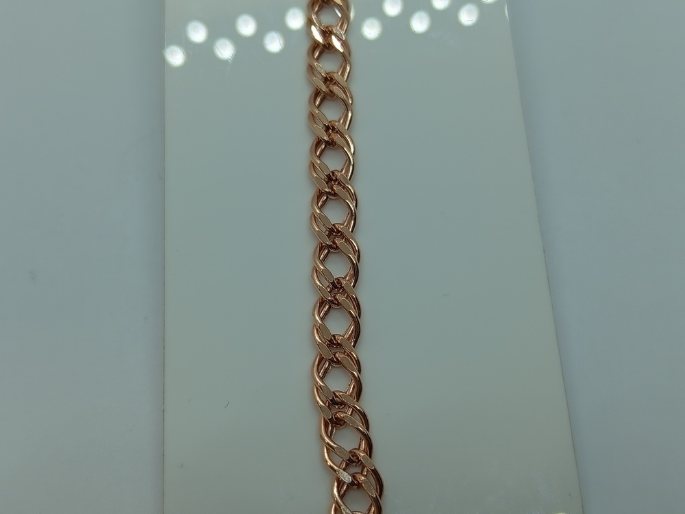 НБ 12-076ПГ БРАСЛЕТ ПУСТОТЕЛЫЙ (Au 585)