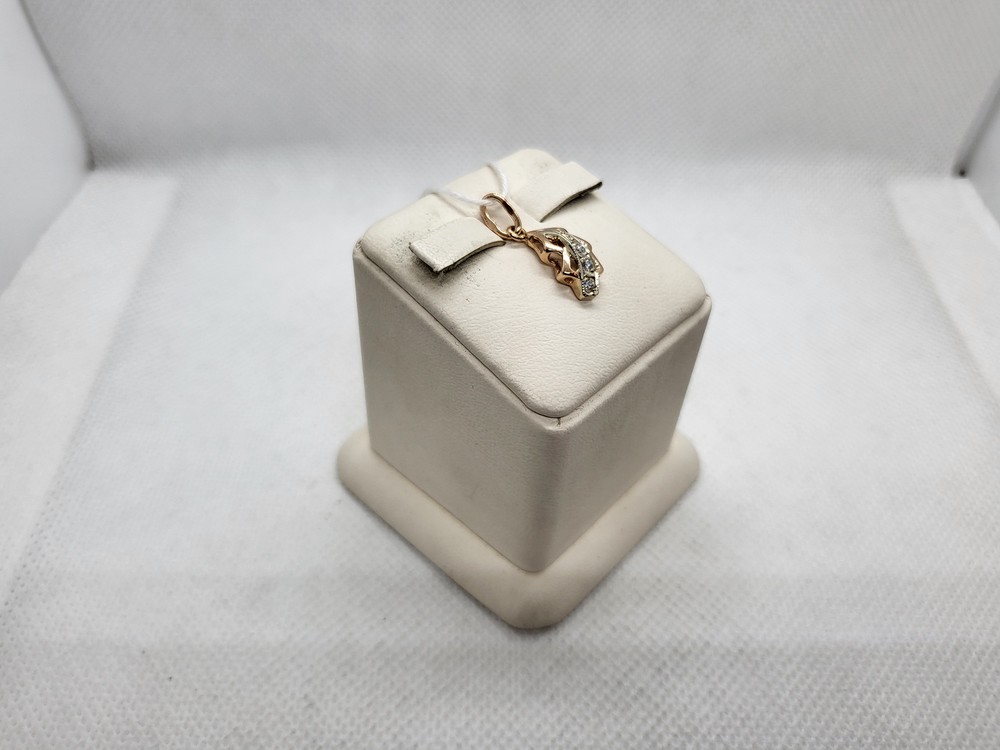 ПОДКМИ585 ПОДВЕСКА С КАМНЯМИ (Au 585)