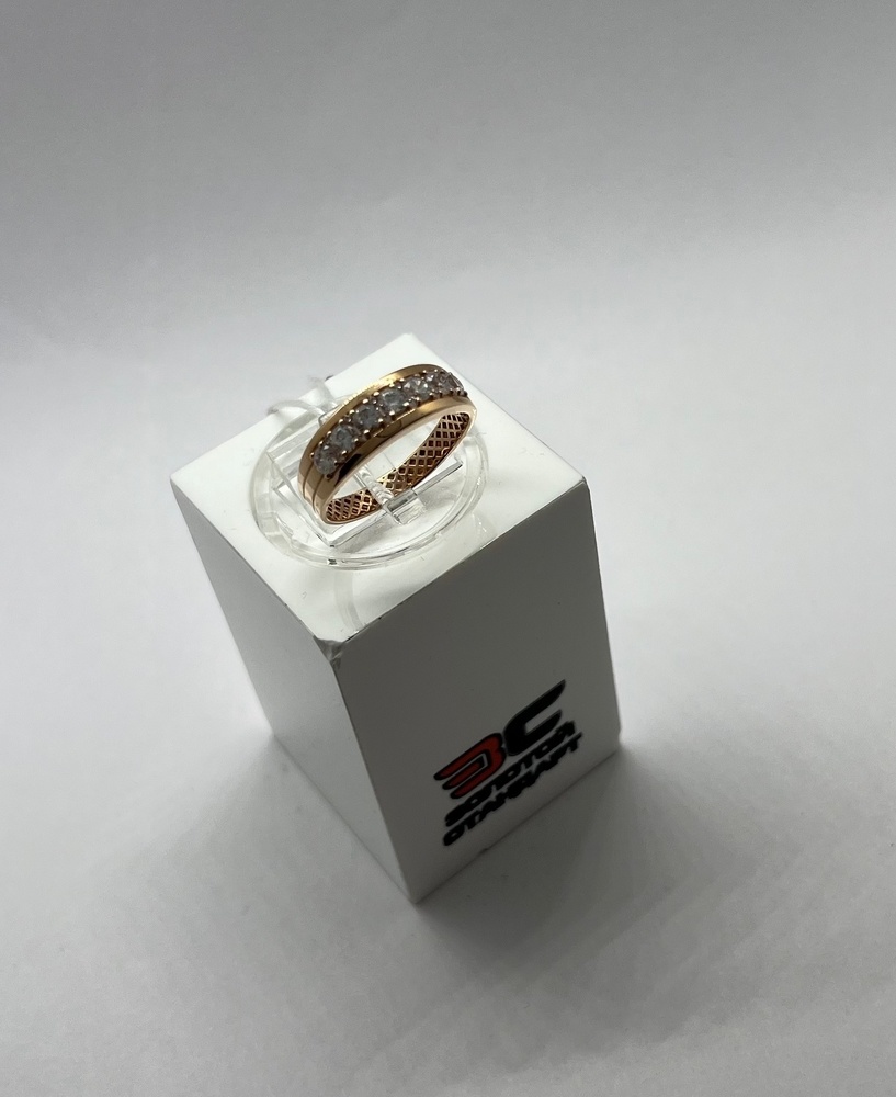 КОЛКМИ585 КОЛЬЦО С КАМНЯМИ (Au 585)