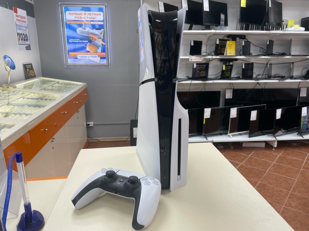 Игровая приставка PlayStation 5 Slim 1TB (С дисководом)