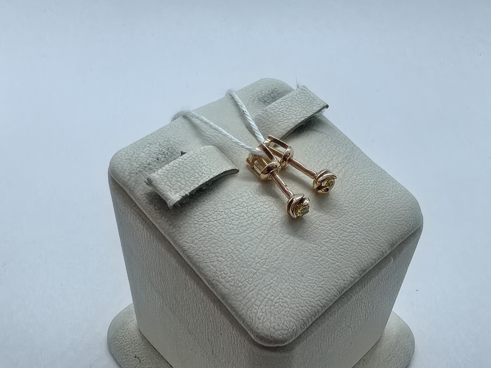 СЕРЬГИ ПУСЕТЫ (Au 585)