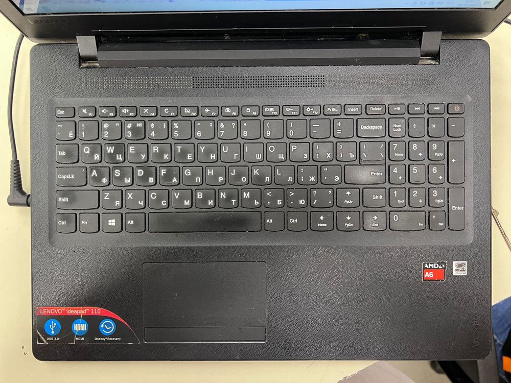 Ноутбук Lenovo 110-15ACL; A6-7310, Radeon R5 M430, 4 Гб, Нет, 500 Гб