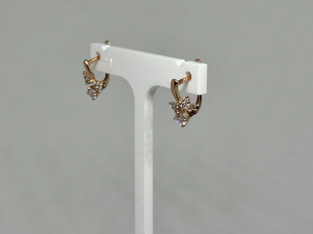 СЕРЬГИ С КАМНЯМИ (Au 585)