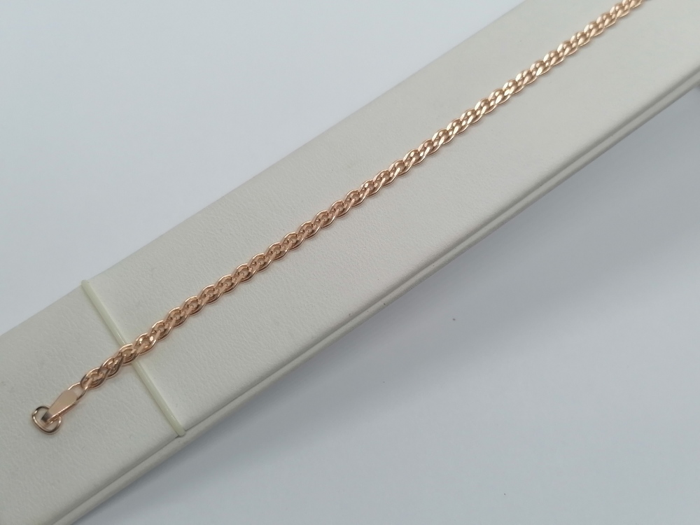 7050155-17 БРАСЛЕТ ПОЛНОВЕСНЫЙ Нона (Au 585)