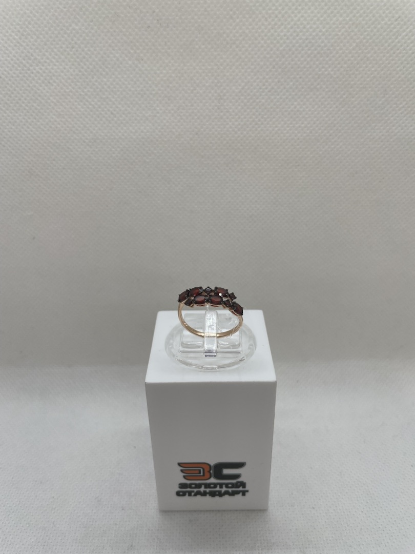 КОЛЬЦО ГРАНАТ (Au 585)