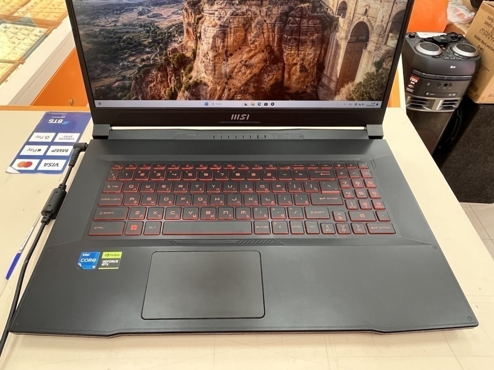 Ноутбук MSI Katana 17; Core I5-12450H, GeForce RTX 3050, 32 Гб, 512 GB, Нет
