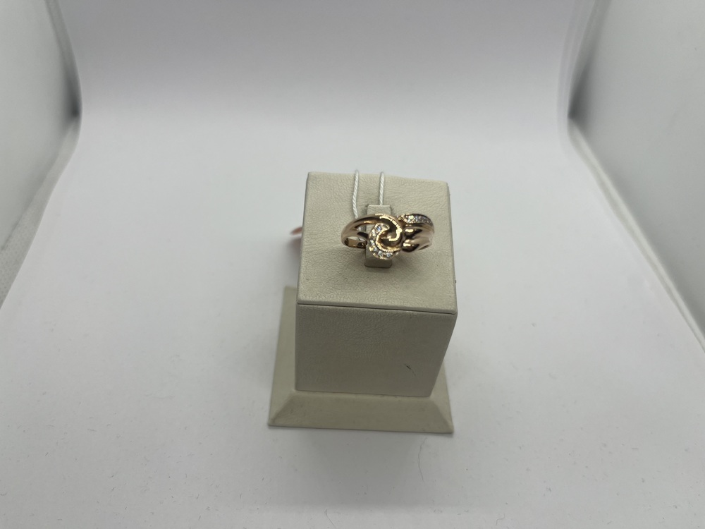 КОЛКМИ585 КОЛЬЦО С КАМНЯМИ (Au 585)