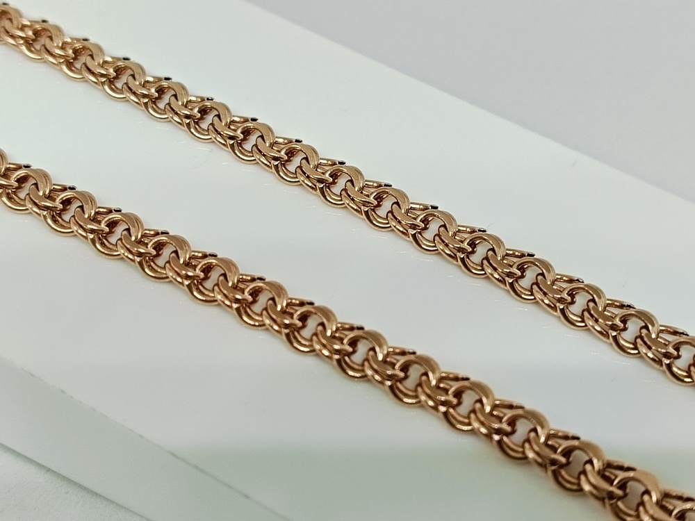 ЦПБС585 ЦЕПЬ ПУСТОТЕЛАЯ Бисмарк (Au 585)