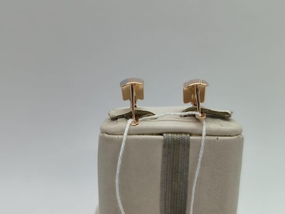 СБКМ585 СЕРЬГИ БЕЗ КАМНЯ (Au 585)