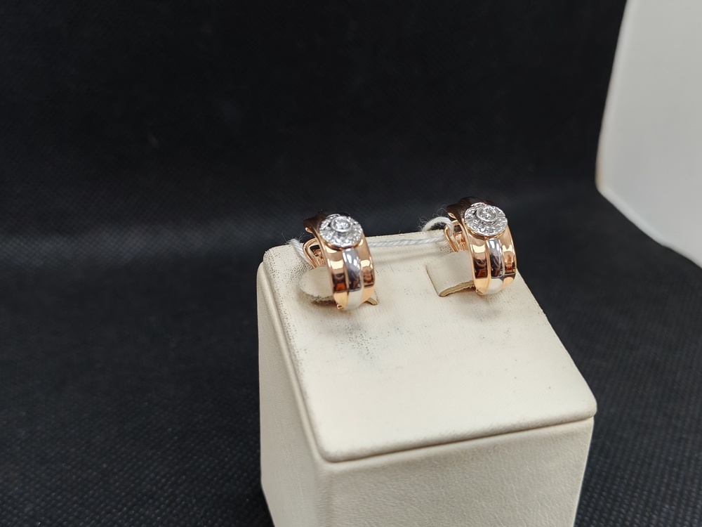 СЕРЬГИ БРИЛЛИАНТ (Au 585)