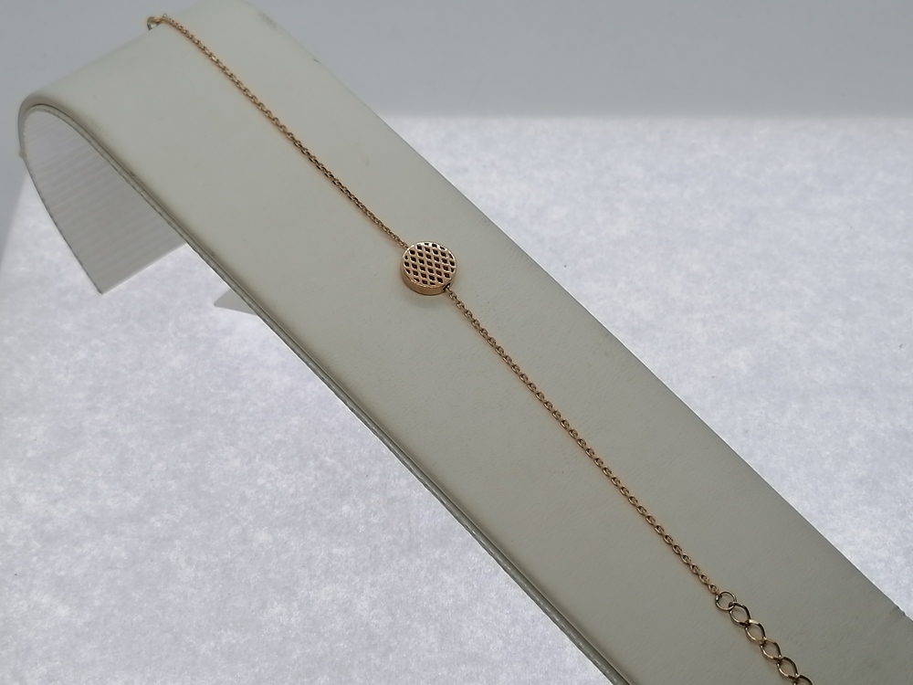 08-707558 БРАСЛЕТ ФАНТАЗИЯ без камня (Au 585) 08-707558 БРАСЛЕТ ФАНТАЗИЯ без камня (Au 585)