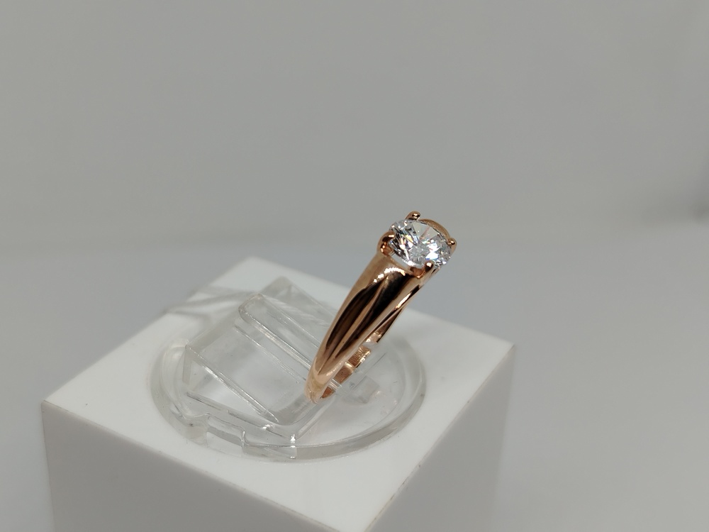 КОЛЬЦО С КАМНЕМ (Au 585)