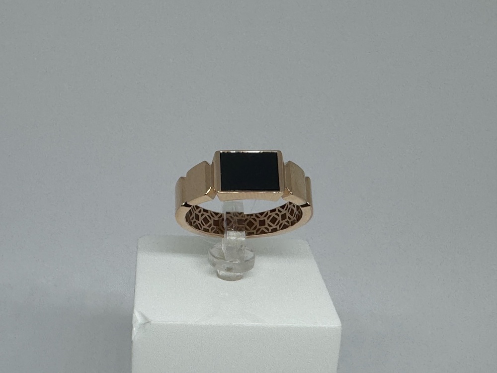 КОЛЬЦО ПЕЧАТКА с камнем (Au 585)