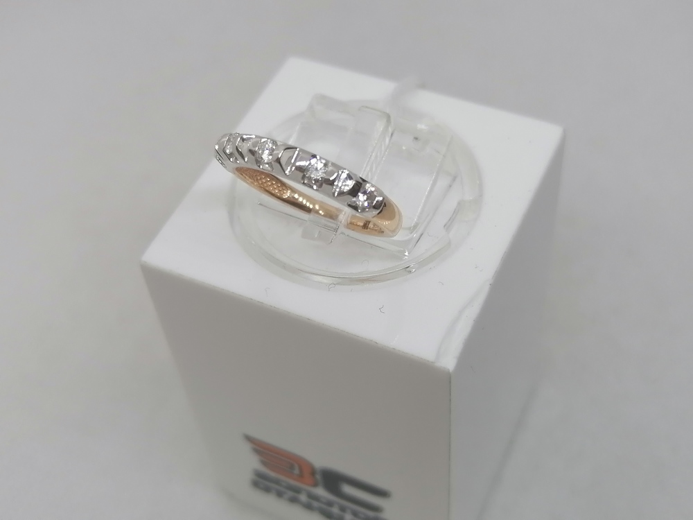 КОЛЬЦО БРИЛЛИАНТ Au 585