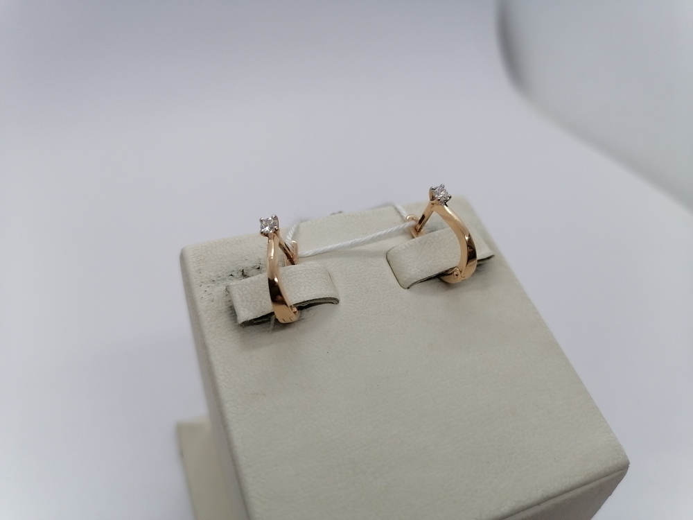 СЕРЬГИ БРИЛЛИАНТ (Au 585)