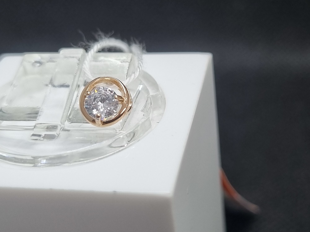 ПОДВЕСКА С КАМНЕМ (Au 585)