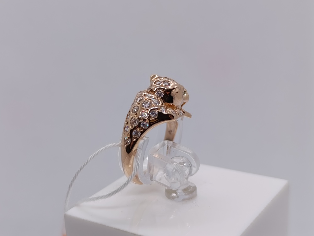 КОЛКМИ585 КОЛЬЦО С КАМНЯМИ (Au 585)