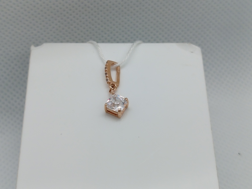 ПОДКМИ585 ПОДВЕСКА С КАМНЯМИ (Au 585)