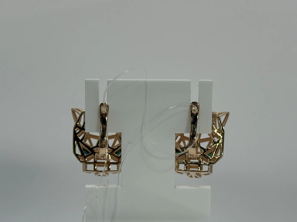 СЕРЬГИ С КАМНЯМИ (Au 585)