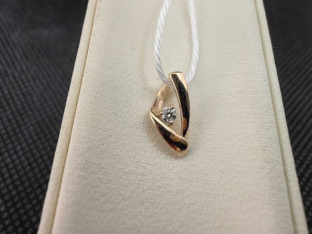 ПОДВЕСКА БРИЛЛИАНТ Au 585