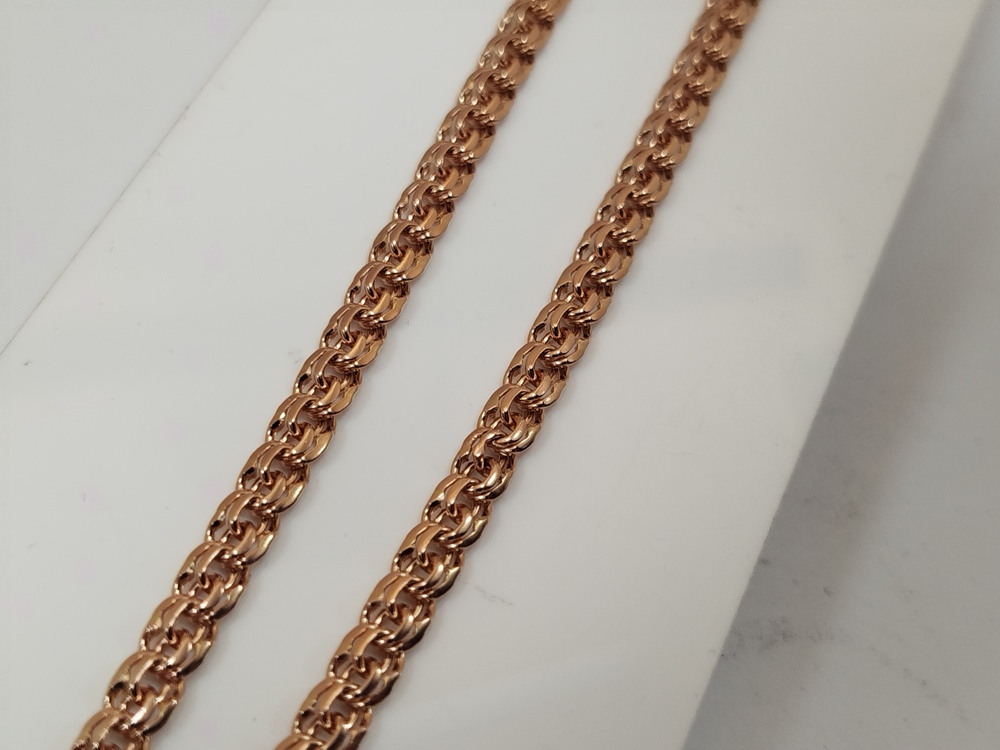 ЦЕПЬ ПОЛНОВЕСНАЯ Бисмарк (Au 585)