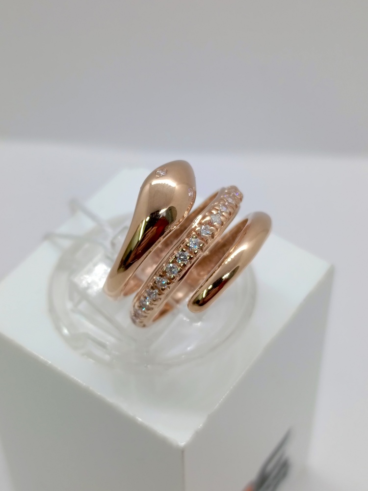 КОЛКМИ585 КОЛЬЦО С КАМНЯМИ (Au 585)