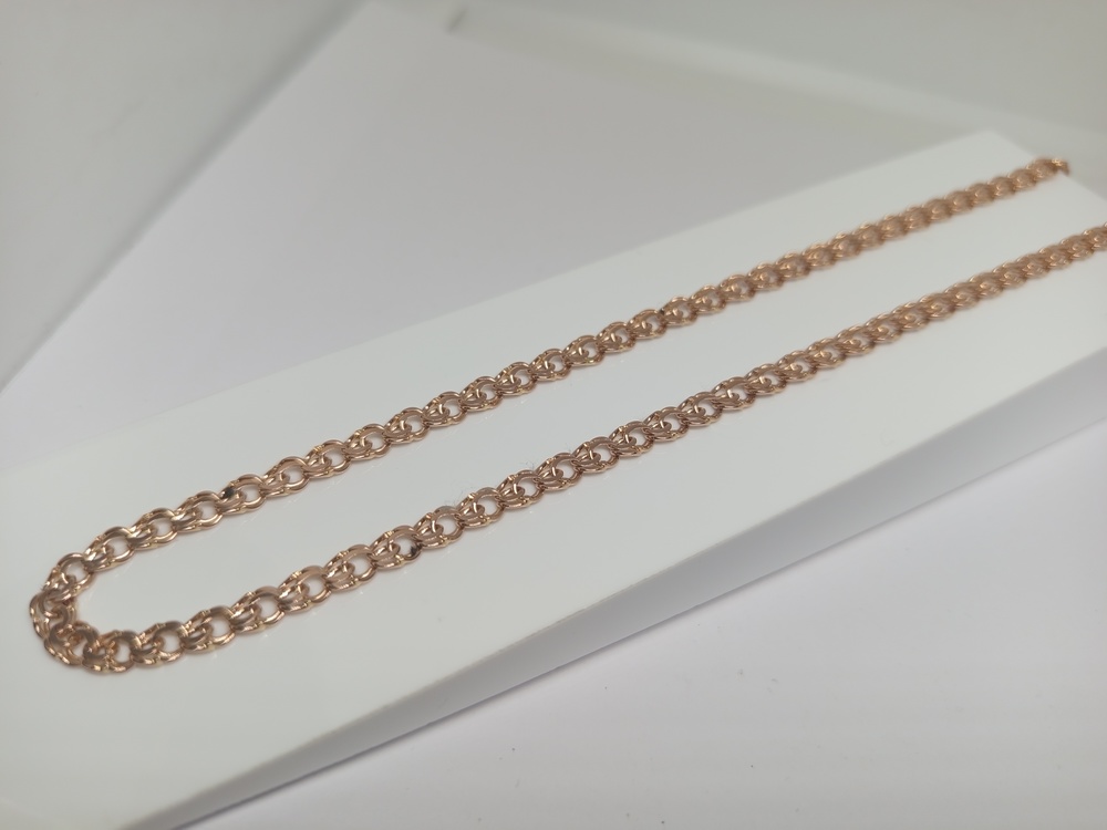 ЦЕПЬ ПОЛНОВЕСНАЯ Ромб тройной (Au 585)