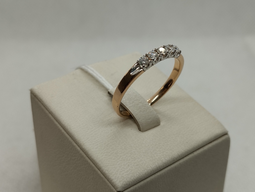 КОЛЬЦО БРИЛЛИАНТ Au 585