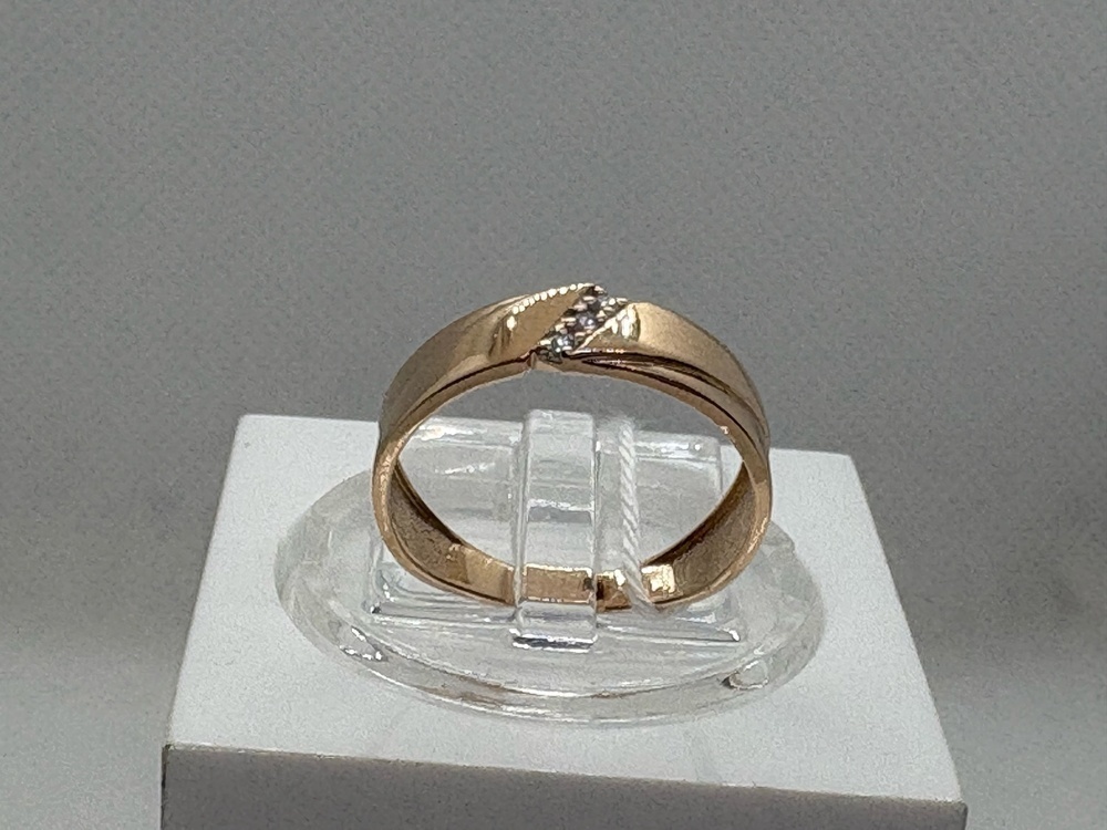 КОЛКМИ585 КОЛЬЦО С КАМНЯМИ (Au 585)